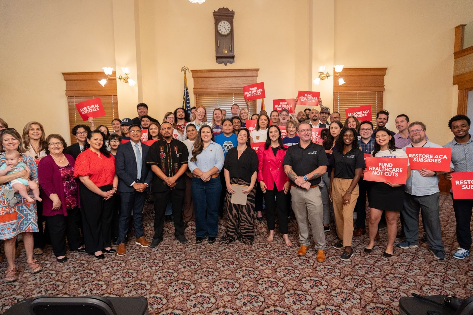 Ansari LUCHA press conference 